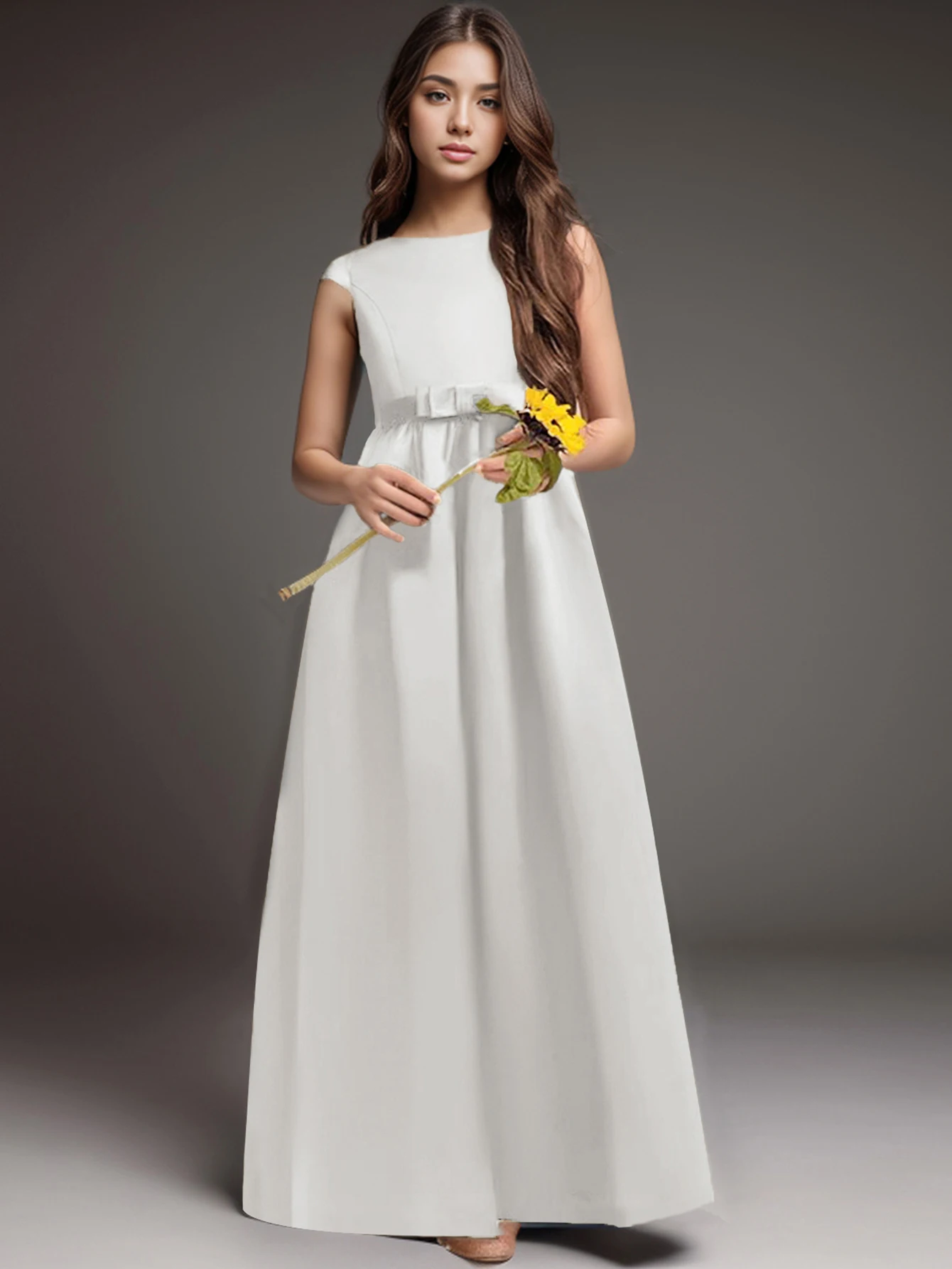 Girls' Open-Back Formal Dress — Image 27