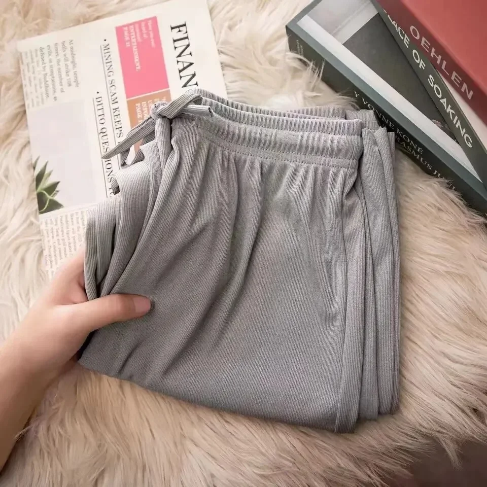 Silky-Feel Wide-Leg Pants — Image 18