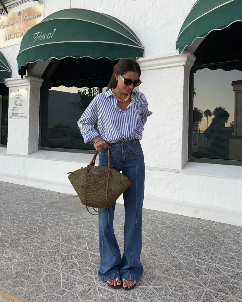Striped Spring Formal Shirt — Image 34