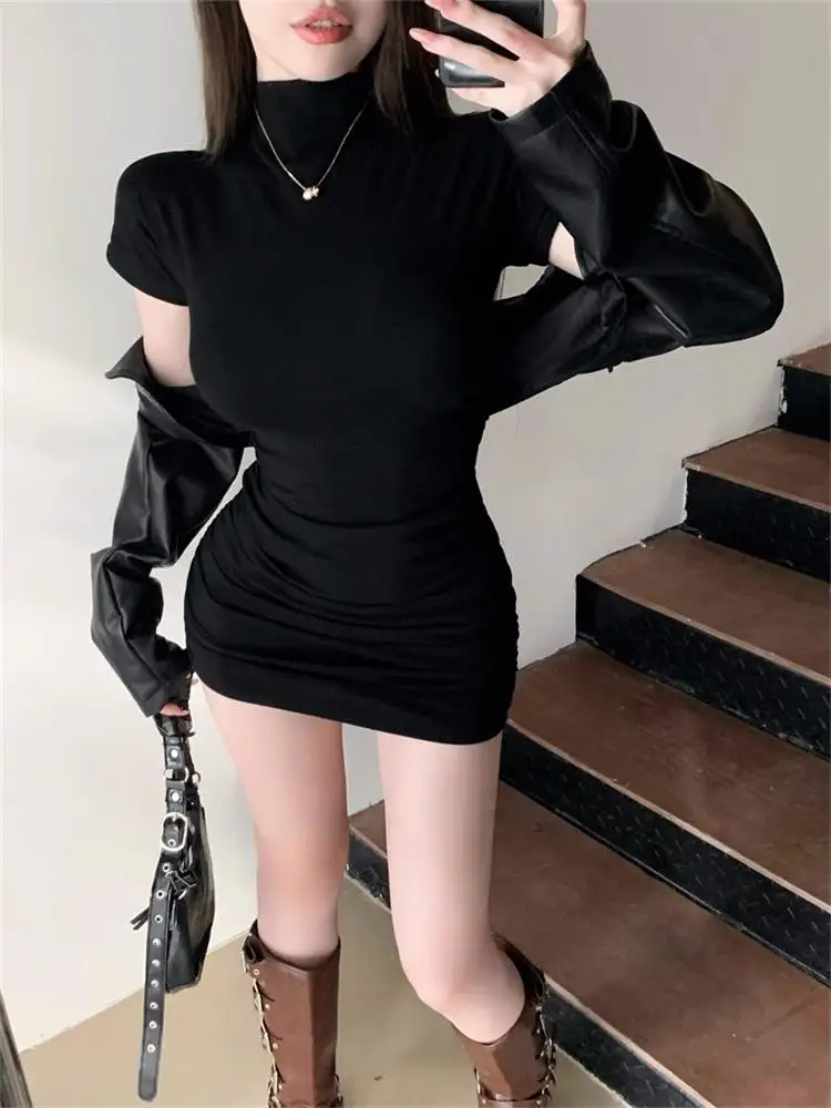 Pleated Mini Dress — Image 12