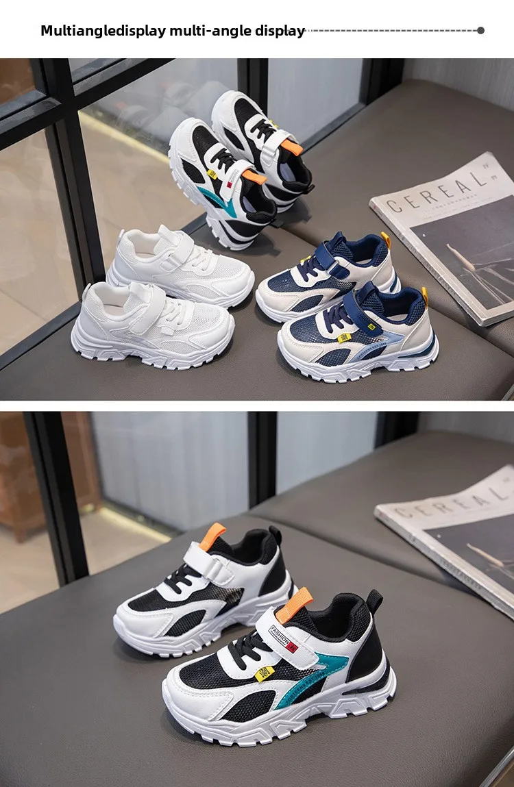 Boys' Leather Sneakers — Image 12