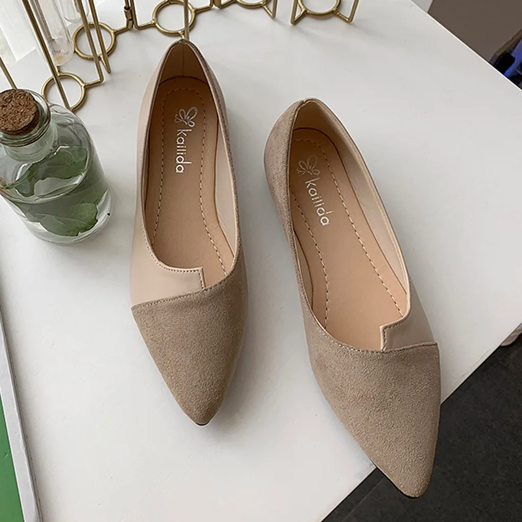 Solid Pointed-Toe Shoes — Image 11