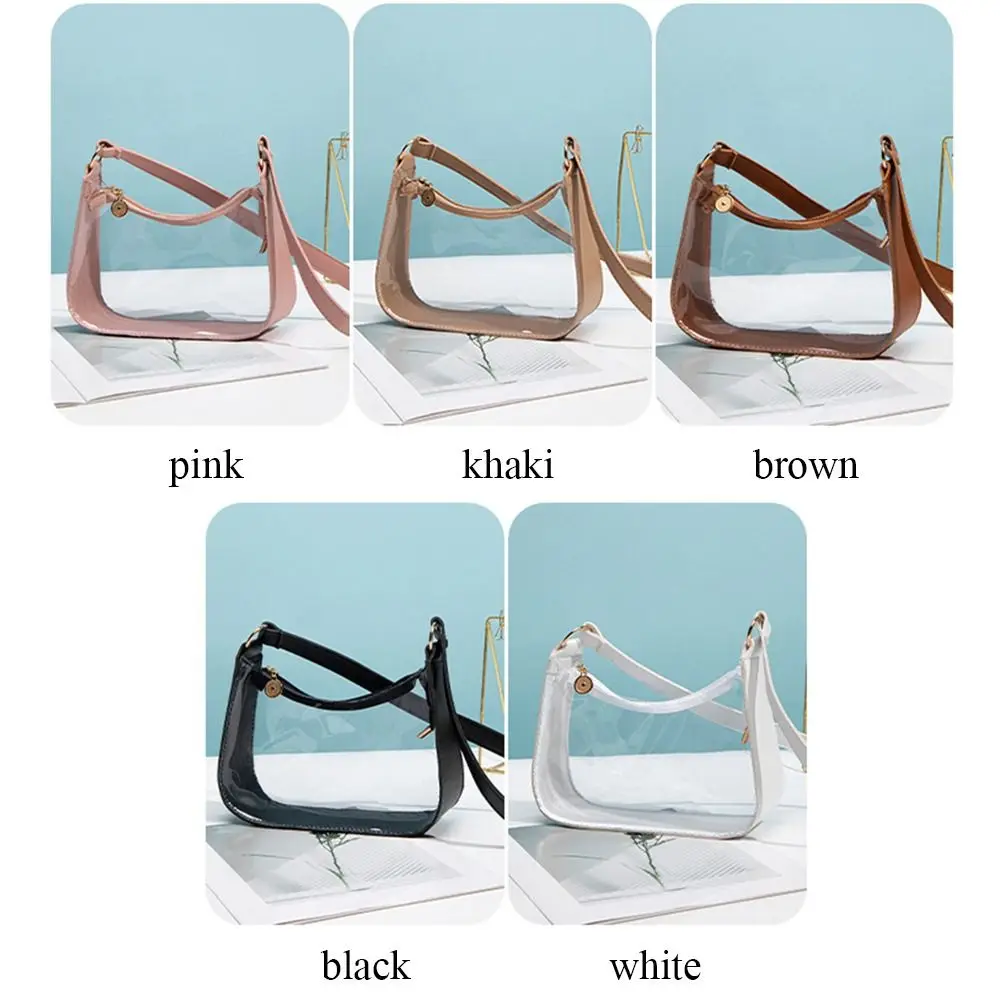 Short Shoulder Bag with Zipper — Image 2