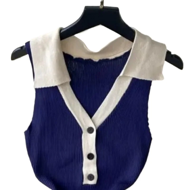 Sleeveless Sundress with Buttons — Image 9