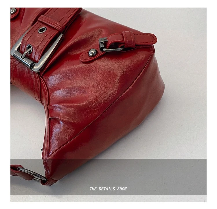 Retro Large-Capacity Pleated Bag — Image 5