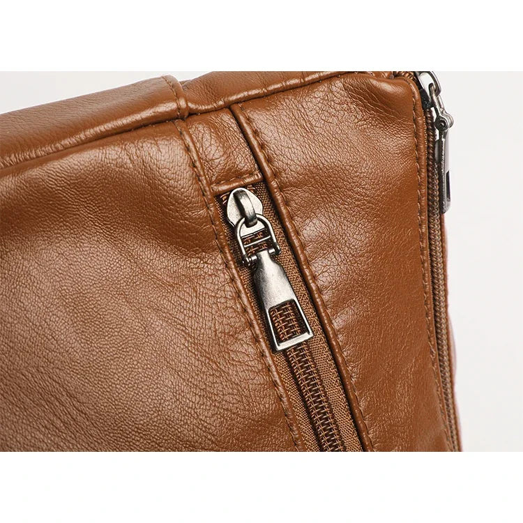 Adjustable Leather Crossbody Bag — Image 13
