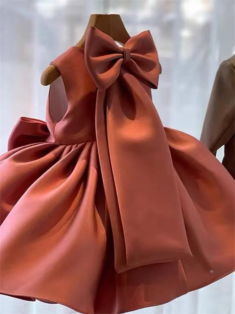 Baby Dress with Bow — Image 9