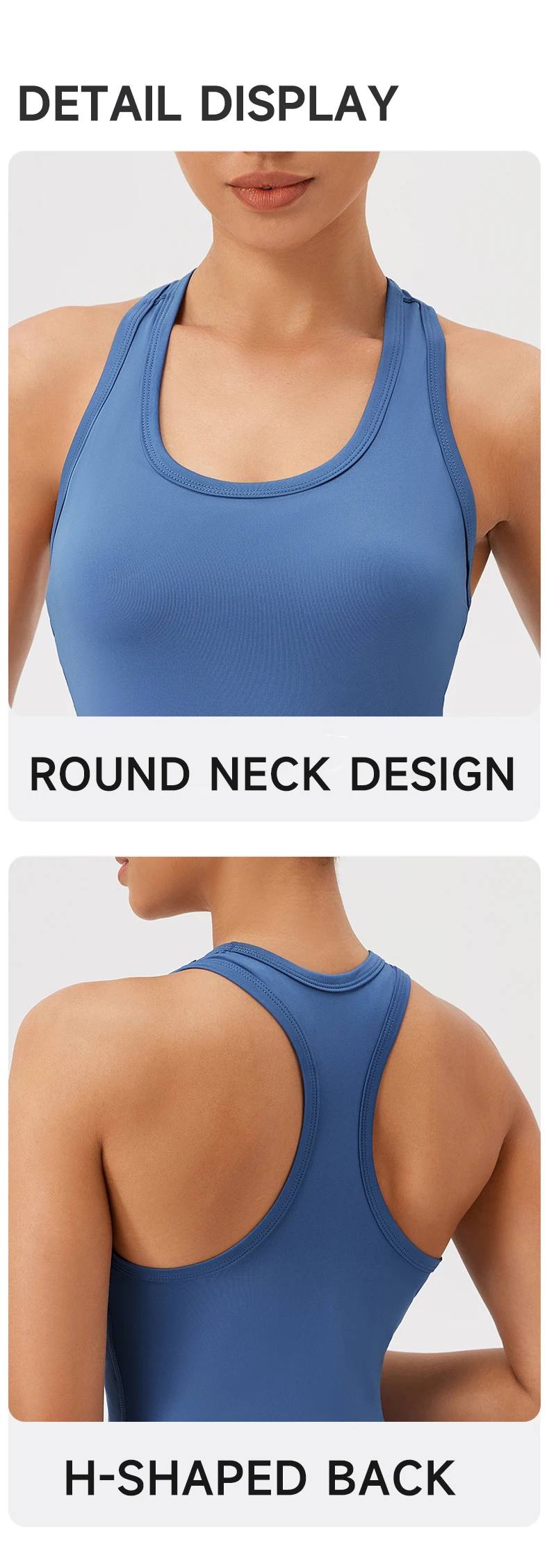 Sleeveless Yoga Fitness Shirt — Image 7