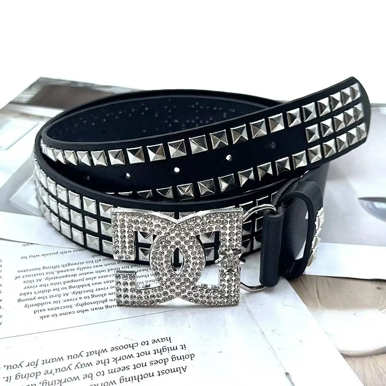 Girls' Rhinestone Belt — Image 6