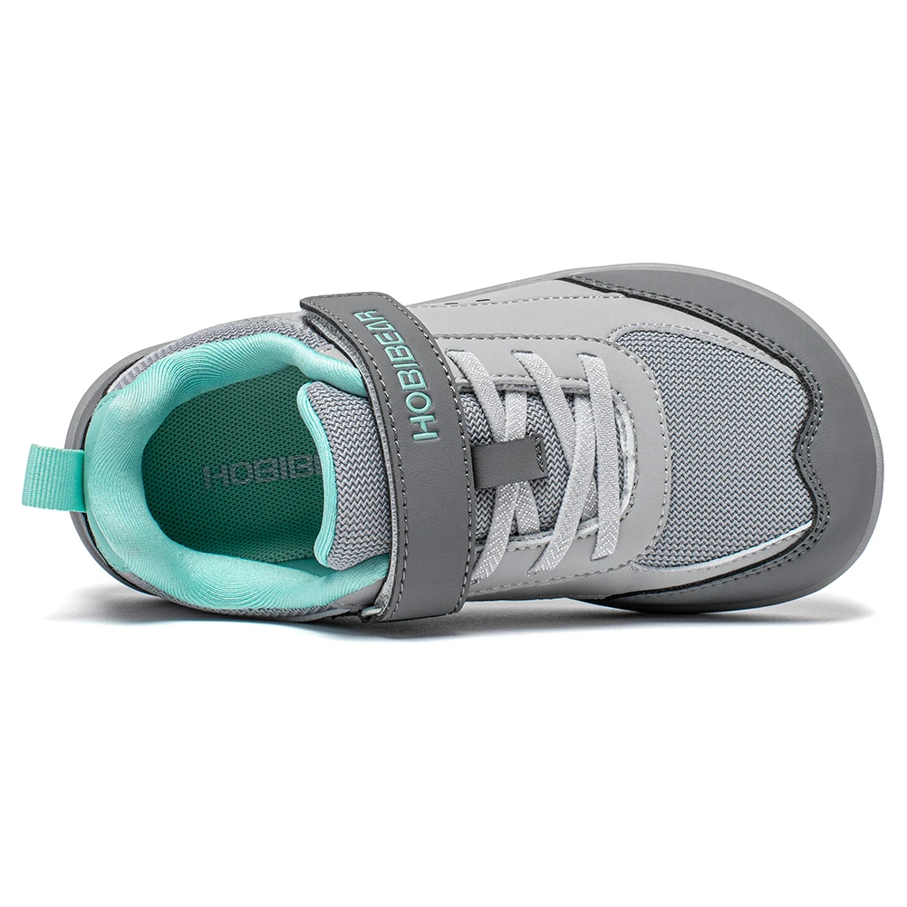 Kids' Minimalist Faux Leather Mesh Sneakers — Image 20