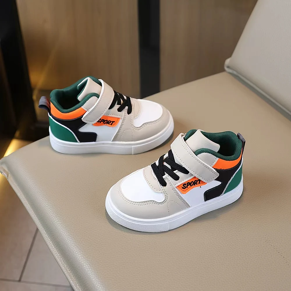 Baby Casual Lightweight Lace Sneakers with Drawstring — Image 3