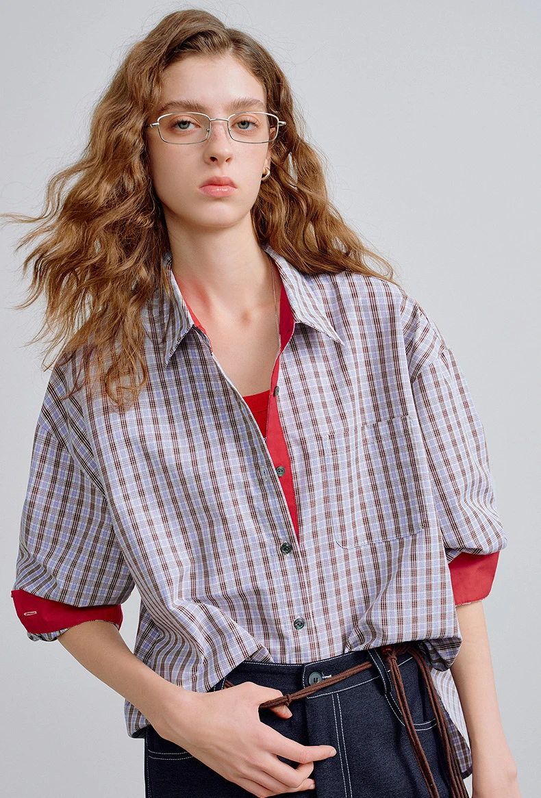 Plaid Spring Formal Shirt — Image 2