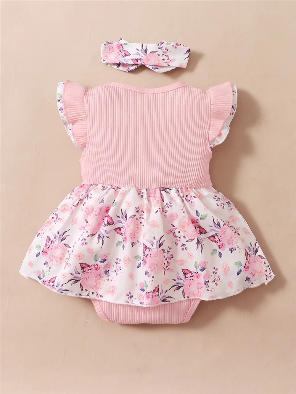 Newborn 2-Piece Floral Summer Set — Image 2