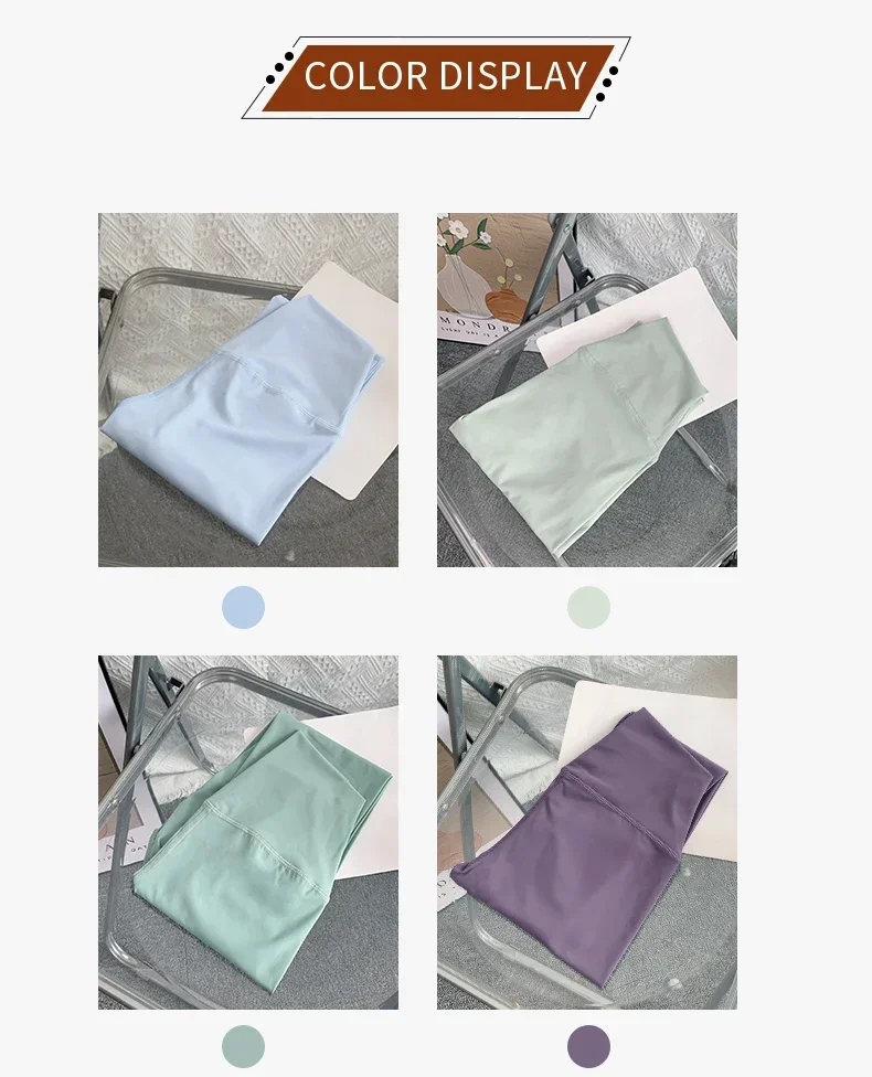 Seamless Hip-Lifting High-Waisted Leggings — Image 10