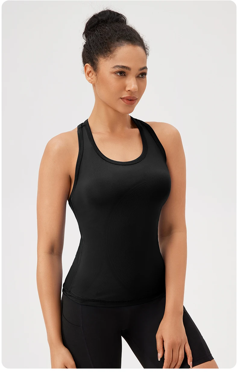 Sleeveless Yoga Fitness Shirt — Image 22