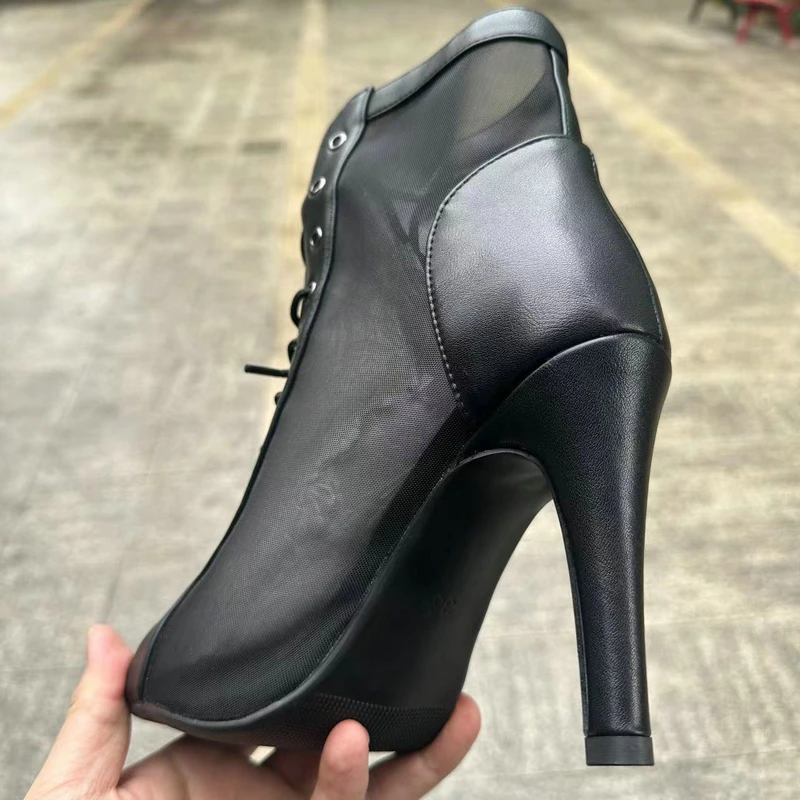 Mesh Summer High Heels — Image 67