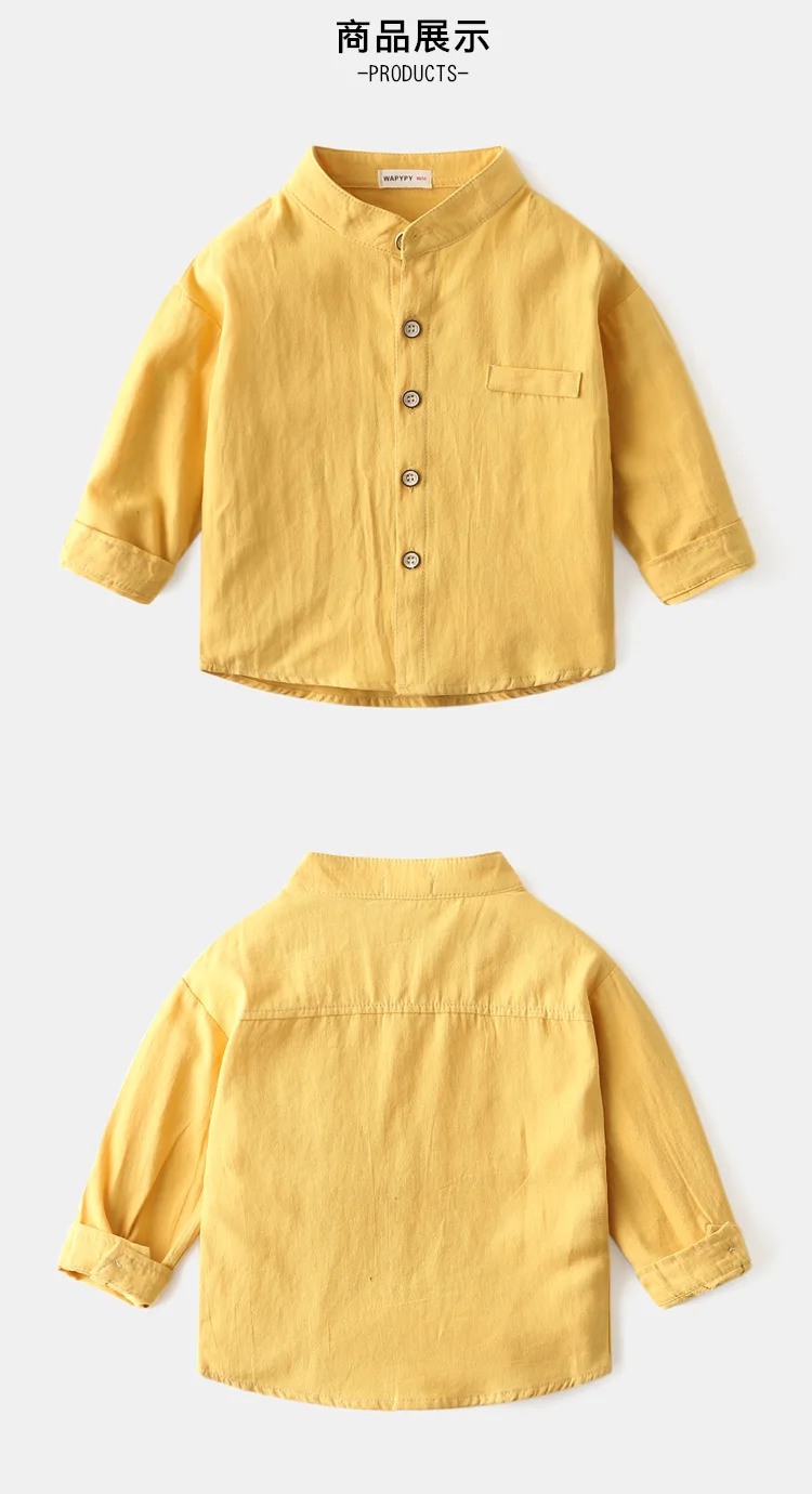 Boys' Elegant Cotton Shirt — Image 6