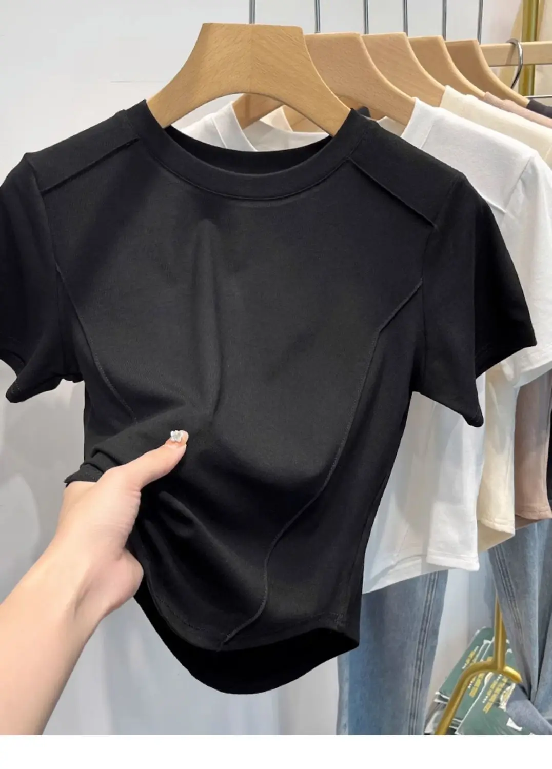 Cotton Short T-Shirt — Image 10