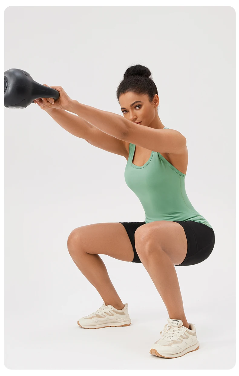 Sleeveless Yoga Fitness Shirt — Image 14