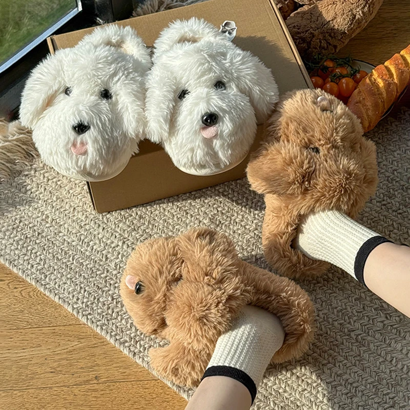 Cartoon Winter Slippers — Image 4