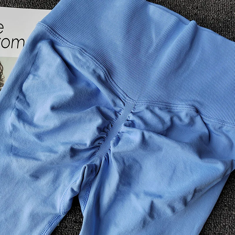 Solid High-Waisted Leggings — Image 7