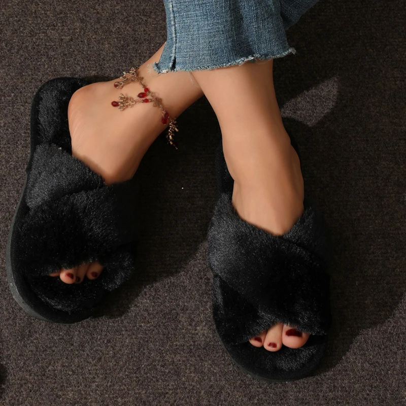 Indoor Autumn Slippers with Straps — Image 8