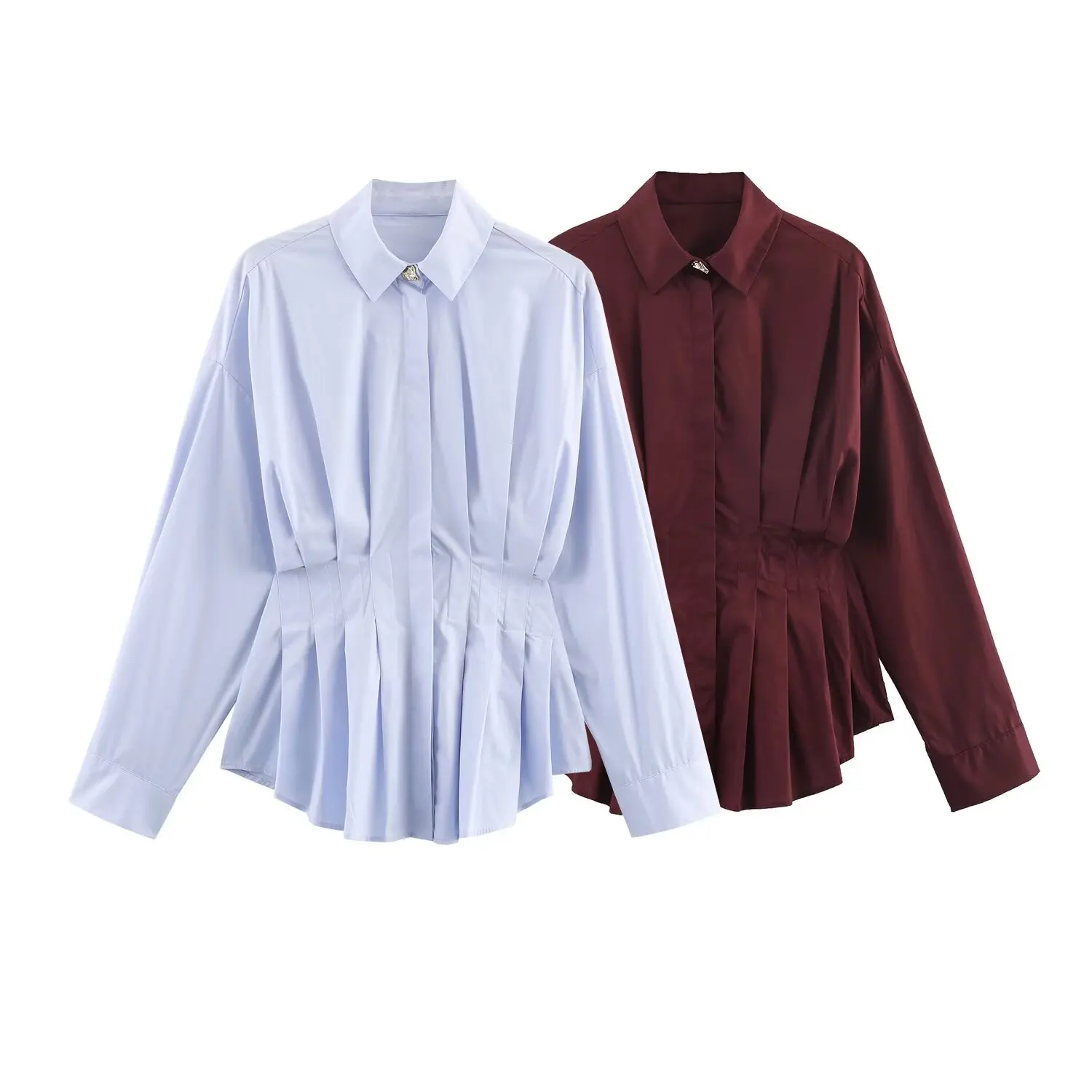 Pleated Autumn Shirt — Image 3