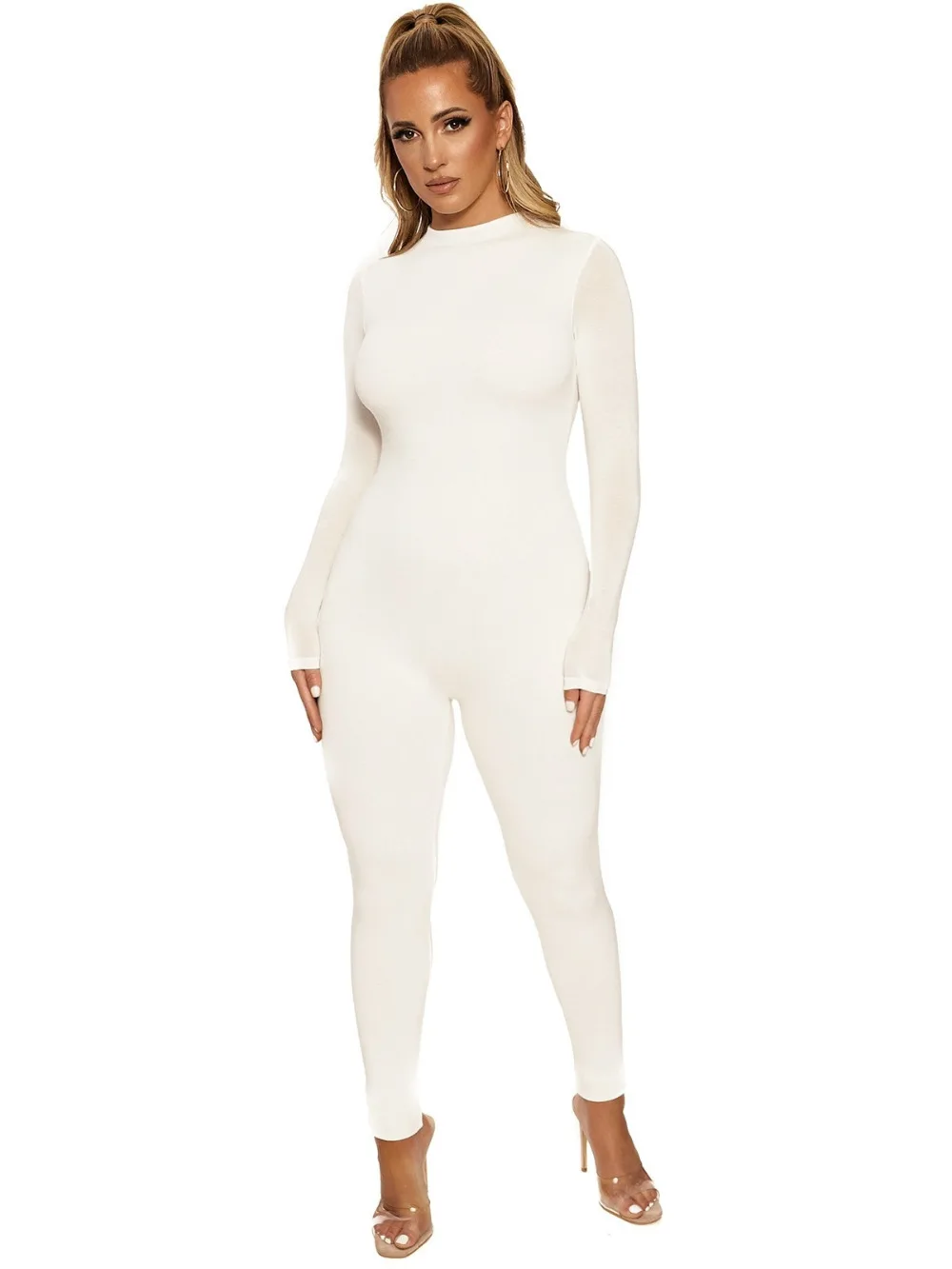 Streetwear Bodycon Long Sleeve Jumpsuit — Image 24