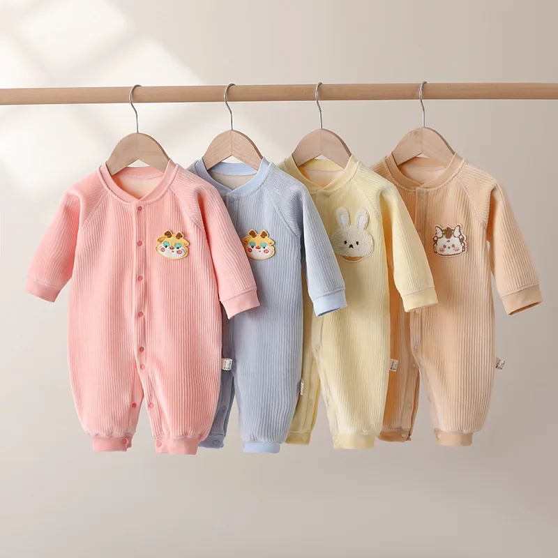 Baby Warm Winter Long Jumpsuit — Image 2