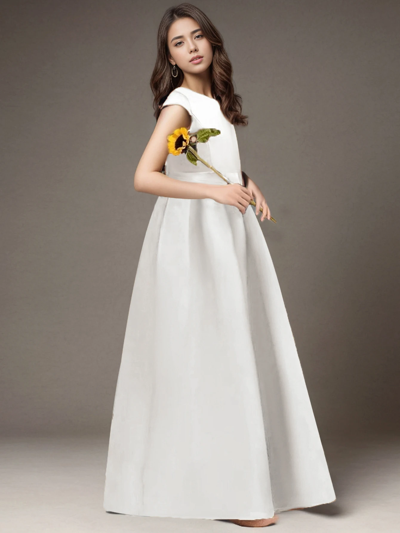 Girls' Open-Back Formal Dress — Image 26